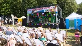 Zdjęcia: Rodzinna zabawa na plaży miejskiej nad Niegocinem  - zdjęcie 19