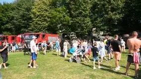 Zdjęcia: Rodzinna zabawa na plaży miejskiej nad Niegocinem  - zdjęcie 29