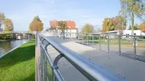 Zdjęcia: Po nowej kładce nad Kanałem Łuczańskim  - zdjęcie 12