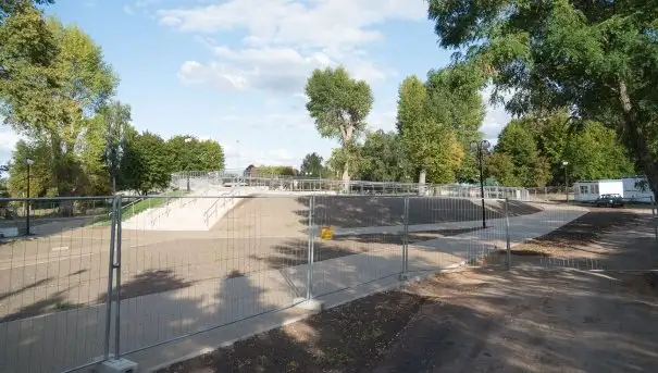 Zdjęcia: Po nowej kładce nad Kanałem Łuczańskim  - zdjęcie 4