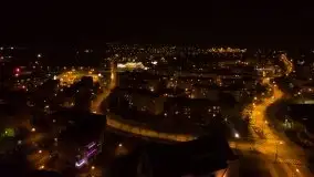 Nocne, styczniowe Giżycko, zobacz iluminację świąteczną - zdjęcie 7