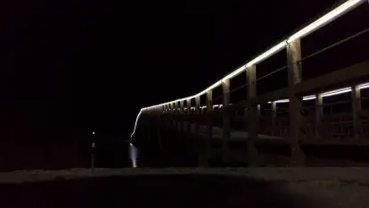 Styczniowe Wydminy i piękna gra kolorów