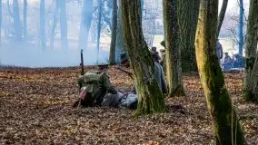 Inscenizacja Bitwy Zimowej Giżycko 2020 - zdjęcie 12