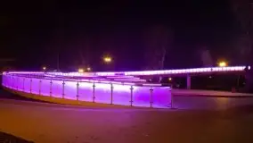 Wieczorne i nocne Giżycko, luty 2020 - zdjęcie 15