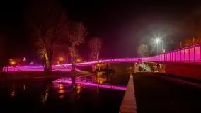 Wieczorne i nocne Giżycko, luty 2020 - zdjęcie 25