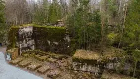 Wilczy Szaniec w Gierłoży zimą jeszcze lepiej widoczny - zdjęcie 7