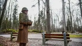 Wilczy Szaniec w Gierłoży zimą jeszcze lepiej widoczny - zdjęcie 62