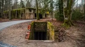 Wilczy Szaniec w Gierłoży zimą jeszcze lepiej widoczny - zdjęcie 92