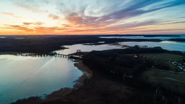 Okolice mostu Sztynorckiego, marzec 2020