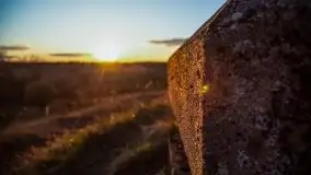 Zachód przy zwalony moście i jeziorze Patelnia, Kruklanki 03.2020 - zdjęcie 5