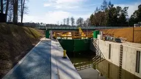 Śluza Guzianka II prawie gotowa, postęp prac 24.03.2020r. - zdjęcie 9