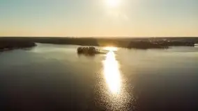 Piaski i jezioro Bełdany w marcowym słońcu - zdjęcie 2