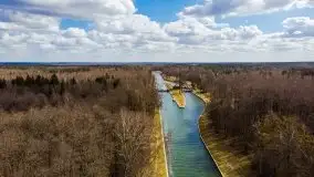 Śluza Karwik na początku kwietnia 2020 - zdjęcie 3