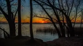 Zachód słońca nad jeziorem Kruklin - zdjęcie 34