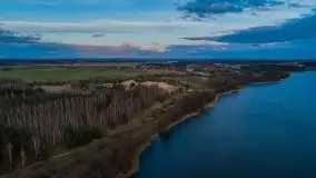 Zachód słońca nad jeziorem Jędzelewo, Stare Juchy - zdjęcie 7