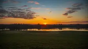 Wschód słońca, jezioro Buwełno - zdjęcie 34