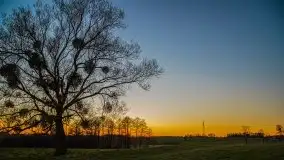 Zachód słońca niedaleko wsi Sulimy - zdjęcie 3