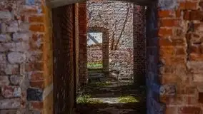 Zdjęcia: Pałac w Prośnie – monumentalna, romantyczna i tajemnicza ruina - zdjęcie 39