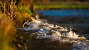 Zachód słońca nad jeziorem Ublik Wielki, maj 2020 r. - zdjęcie 6