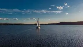 Zachód słońca podczas pływania jachtem Antila 30 - zdjęcie 25