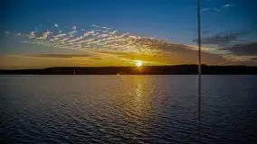 Zachód słońca podczas pływania jachtem Antila 30 - zdjęcie 42