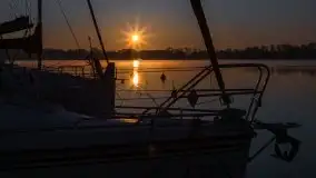 Wschód słońca nad jeziorem Ryńskim, Bocianie Gniazdo - zdjęcie 21