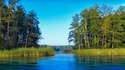 Zdjęcia: Poradnik - motorowodne Mazury - jeziora Guzianka Mała i Wielka, Nidzkie