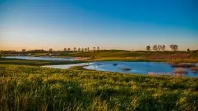 Zachód słońca widoczny z Grodzisko Święta Góra - zdjęcie 6