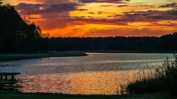 Kolejny raz magia zachodu słońca, okolice jez. Jagodne - zdjęcie 4