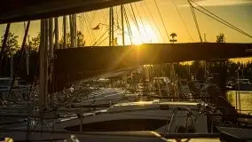 Majowy zachód słońca w Węgorzewie - zdjęcie 10