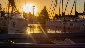 Majowy zachód słońca w Węgorzewie - zdjęcie 25