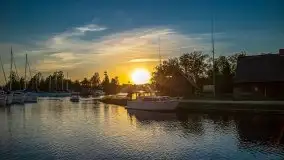 Majowy zachód słońca w Węgorzewie - zdjęcie 17