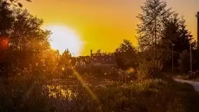 Majowy zachód słońca w Węgorzewie - zdjęcie 28