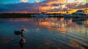 Magiczny, czerwcowy zachód słońca w Sztynorcie - zdjęcie 14