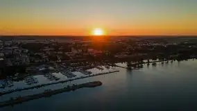 Wschód słońca w Giżycku, jezioro Niegocin - zdjęcie 19