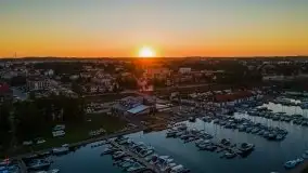 Wschód słońca w Giżycku, jezioro Niegocin - zdjęcie 20