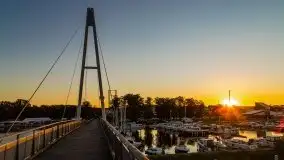 Wschód słońca w Giżycku, jezioro Niegocin - zdjęcie 57