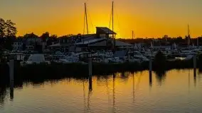 Wschód słońca w Giżycku, jezioro Niegocin - zdjęcie 41