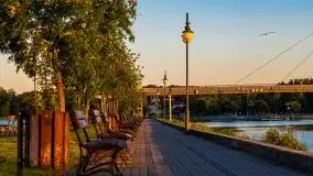 Wschód słońca w Giżycku, jezioro Niegocin - zdjęcie 69