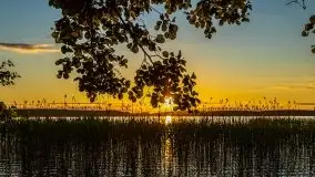 Zachód słońca nad jeziorem Gołdopiwo - zdjęcie 11