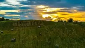 Zachód słońca w okolicach Upałt Małych - zdjęcie 20