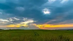 Zachód słońca w okolicach Upałt Małych - zdjęcie 19