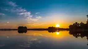 Zachód słońca nad jeziorem Gawlik - zdjęcie 8