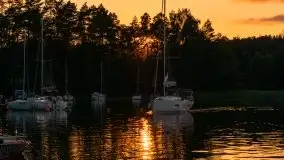 Zachód słońca nad jeziorem Tajty - zdjęcie 22