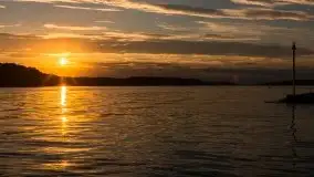 Zachód słońca nad jeziorem Kisajno - zdjęcie 35