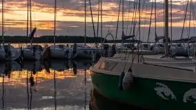 Zachód słońca nad jeziorem Kisajno - zdjęcie 43