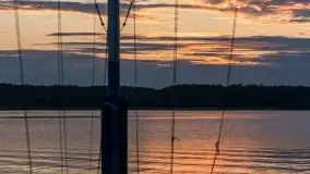 Zachód słońca nad jeziorem Kisajno - zdjęcie 34