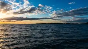 Zachód Słońca, Pierkunowo, jezioro Kisajno, lipiec 2020 - zdjęcie 11