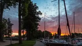 Wschód słońca w Stanicy Wodnej Stranda - zdjęcie 17