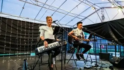 Duet oJ Tam wystąpił w Sztynorcie, lipiec 2020 r.